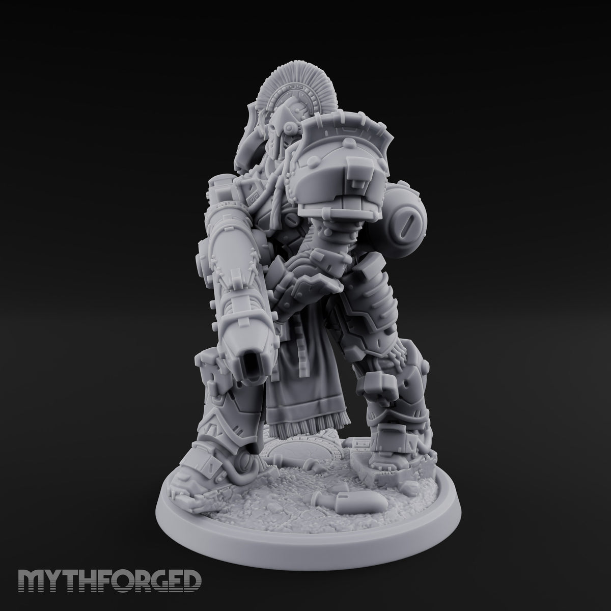 Armed to Overwhelm Human Heavy Gunner C