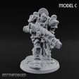 Armed to Overwhelm Human Heavy Gunner C