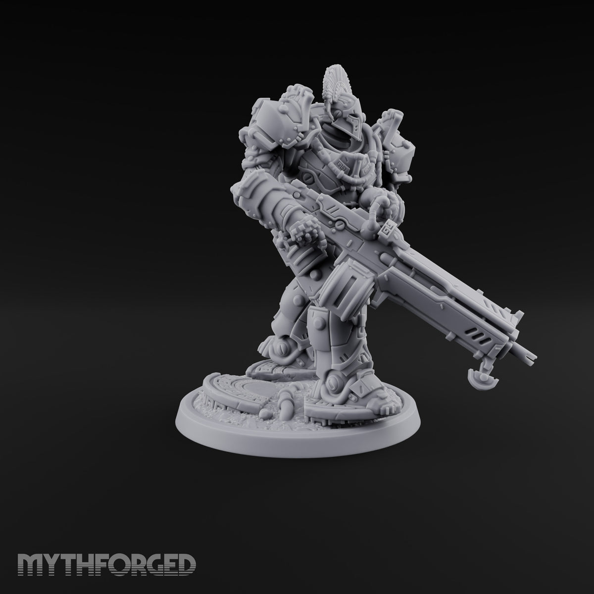 Armed to Overwhelm Human Heavy Gunners — D
