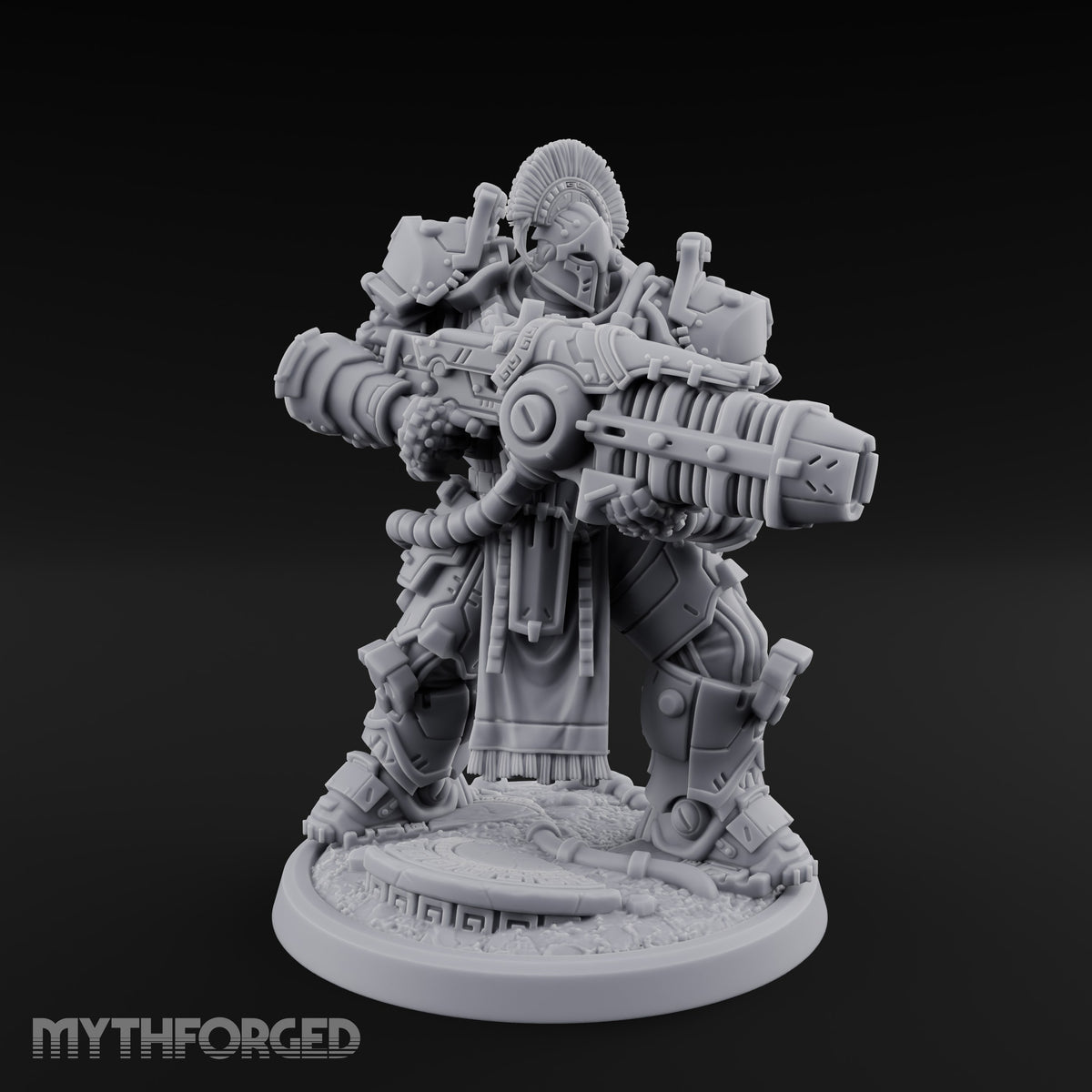 Armed to Overwhelm Human Heavy Gunner E