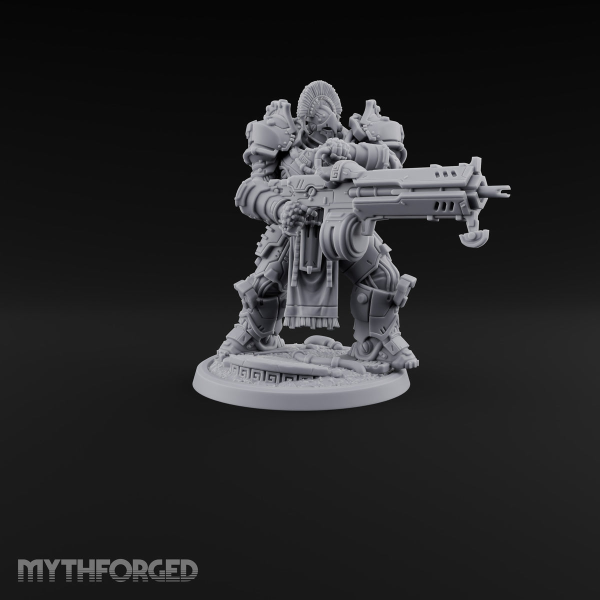 Armed to Overwhelm Human Heavy Gunner F