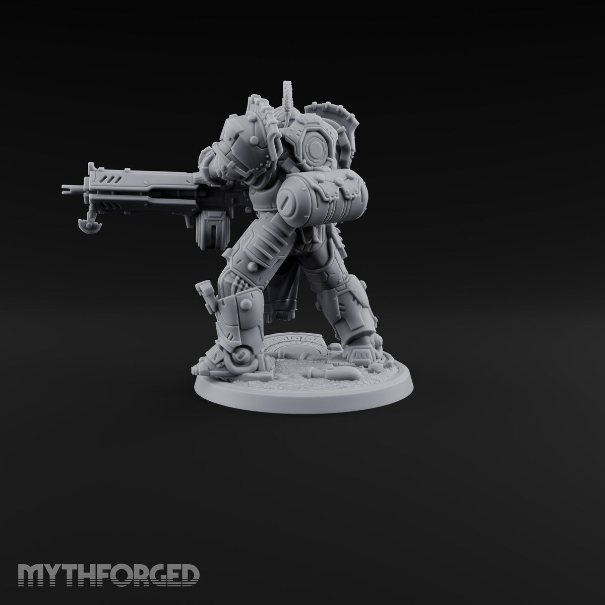 Armed to Overwhelm Human Heavy Gunner F