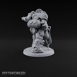Armed to Overwhelm Human Heavy Gunner H