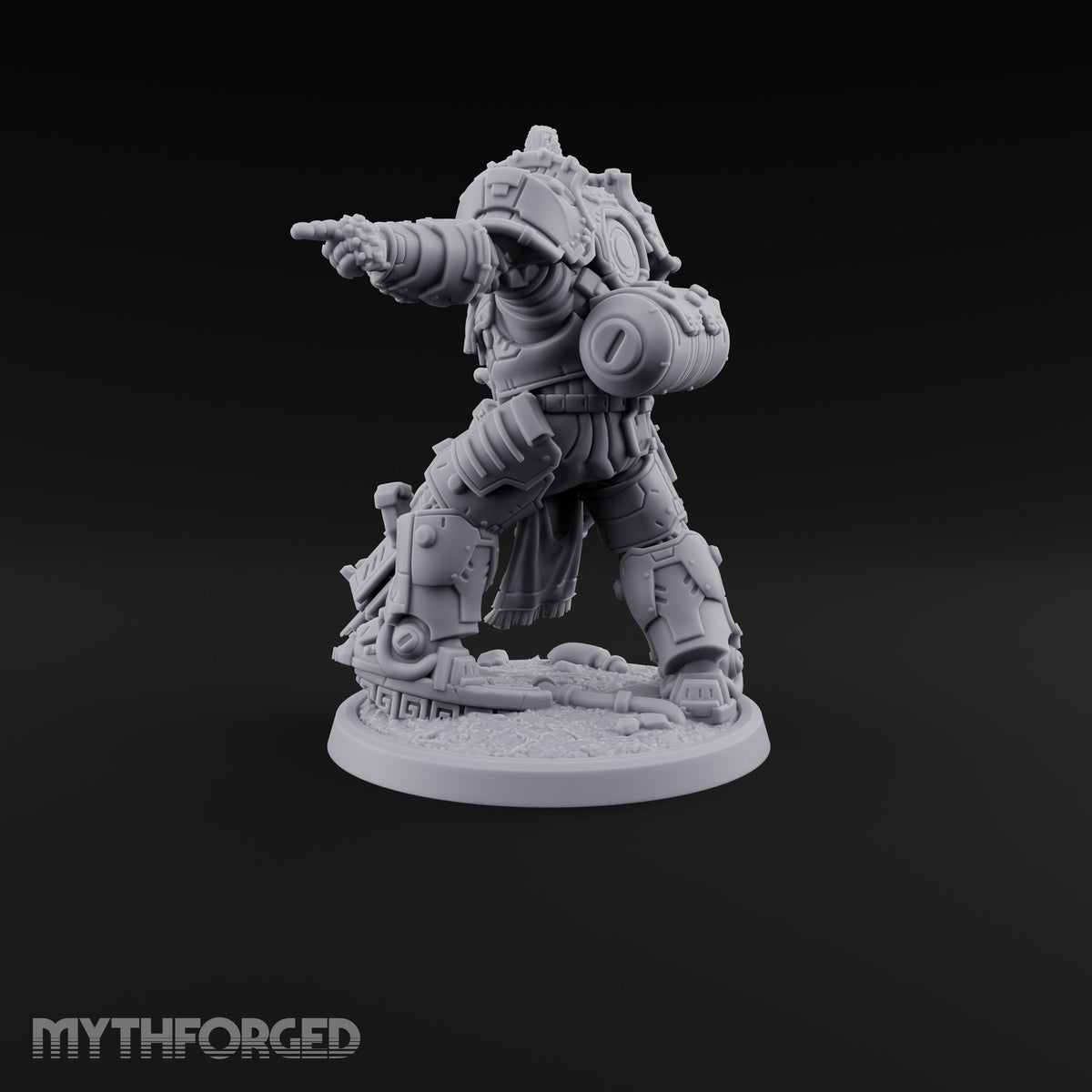 Armed to Overwhelm Human Heavy Gunner H