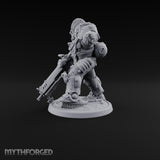 Armed to Overwhelm Human Heavy Gunner H