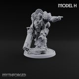 Armed to Overwhelm Human Heavy Gunner H