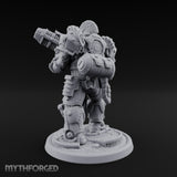 Armed to Overwhelm Human Heavy Gunner I