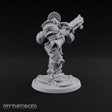 Armed to Overwhelm Human Heavy Gunner J
