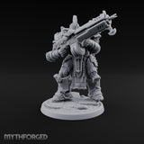 Armed to Overwhelm Human Heavy Gunner J