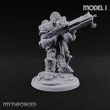 Armed to Overwhelm Human Heavy Gunner J