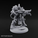 Armed to Overwhelm Human Heavy Gunner K