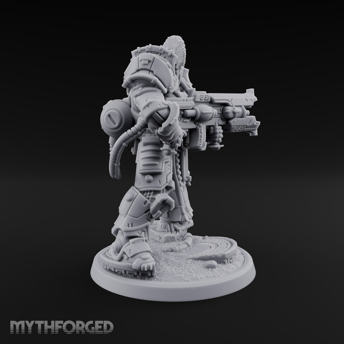 Armed to Overwhelm Human Heavy Gunner K