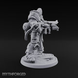 Armed to Overwhelm Human Heavy Gunner K
