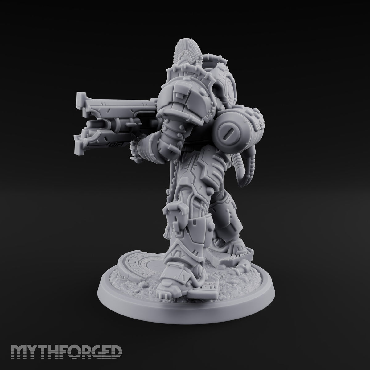 Armed to Overwhelm Human Heavy Gunner K