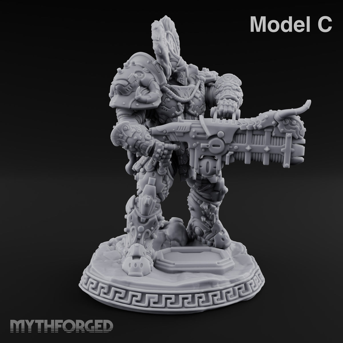 Incense and Iron Discipline Human Heavy Warriors — C · No FX