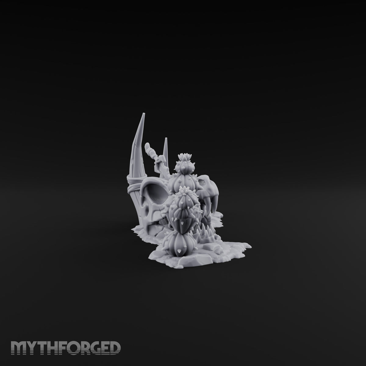 Where the Badlands Grow Teeth Horned Badlands Terrain Piece E