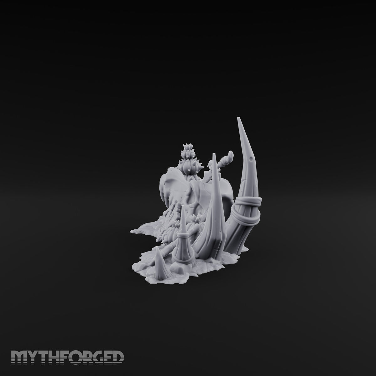 Where the Badlands Grow Teeth Horned Badlands Terrain Piece E