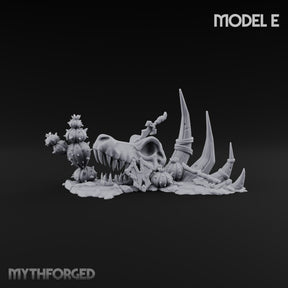 Where the Badlands Grow Teeth Horned Badlands Terrain Piece E