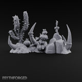 Where the Badlands Grow Teeth Horned Badlands Terrain Piece F