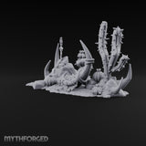 Where the Badlands Grow Teeth Horned Badlands Terrain Piece F