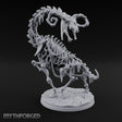 Neck Craning Rearing Skeleton Strider Miniature for Dungeons and Dragons, Pathfinder or other TTRPGs