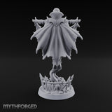 Raising the Dead Vampire Necromancer Miniature for Dungeons and Dragons, Pathfinder or other TTRPGs
