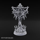 Raising the Dead Vampire Necromancer Miniature for Dungeons and Dragons, Pathfinder or other TTRPGs