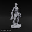 Needle Pierced Lurching Zombie Wraith Miniature for Dungeons and Dragons, Pathfinder or other TTRPGs