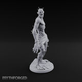 Needle Pierced Lurching Zombie Wraith Miniature for Dungeons and Dragons, Pathfinder or other TTRPGs