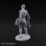 Needle Pierced Lurching Zombie Wraith Miniature for Dungeons and Dragons, Pathfinder or other TTRPGs