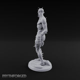 Needle Pierced Lurching Zombie Wraith Miniature for Dungeons and Dragons, Pathfinder or other TTRPGs