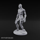 Needle Pierced Lurching Zombie Wraith Miniature for Dungeons and Dragons, Pathfinder or other TTRPGs
