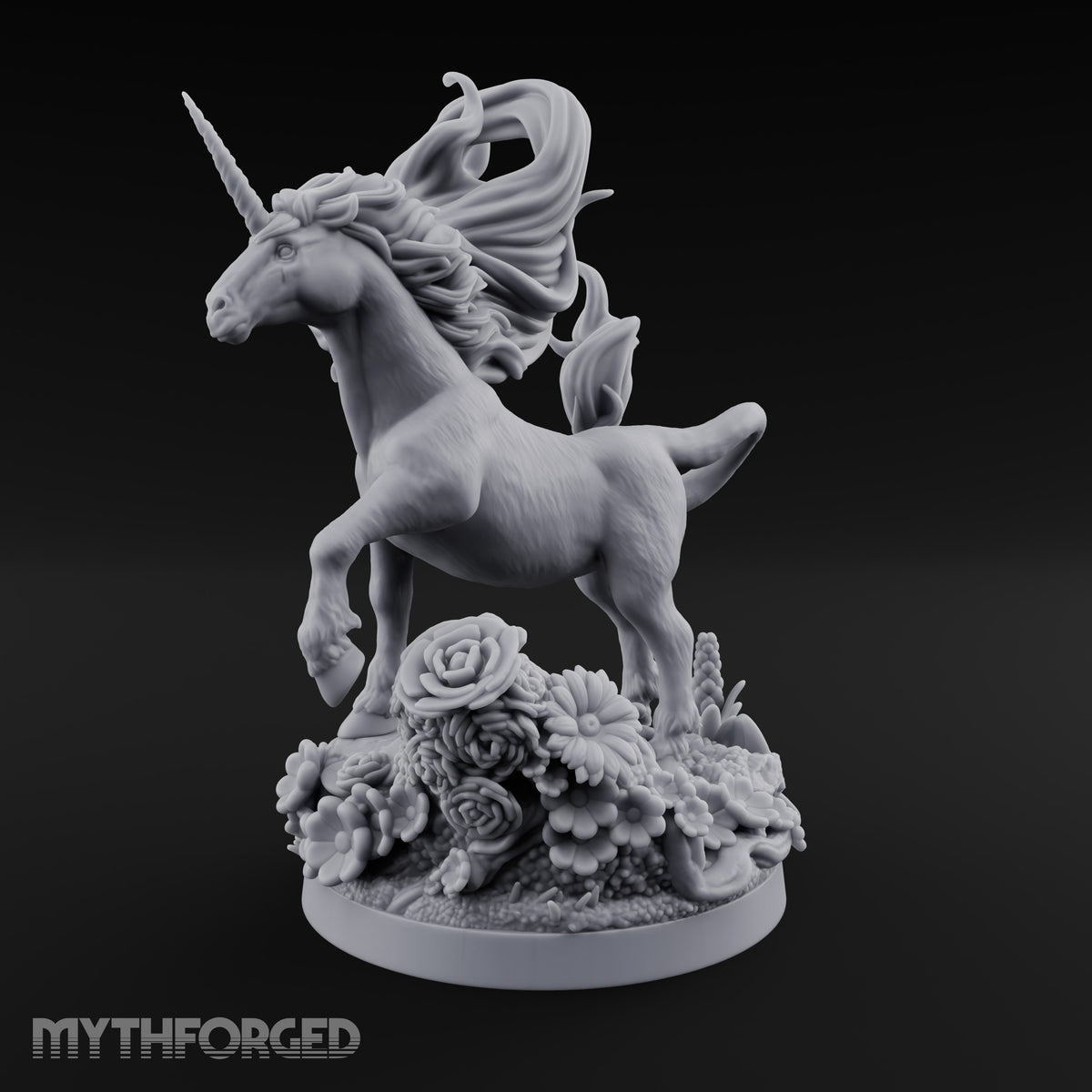 The Glade Holds Its Breath Unicorn