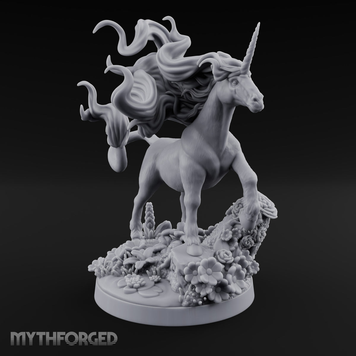 The Glade Holds Its Breath Unicorn