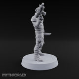 Rookies With Loaded Attitude Human Raider A — Auto Pistol & Combat Knife
