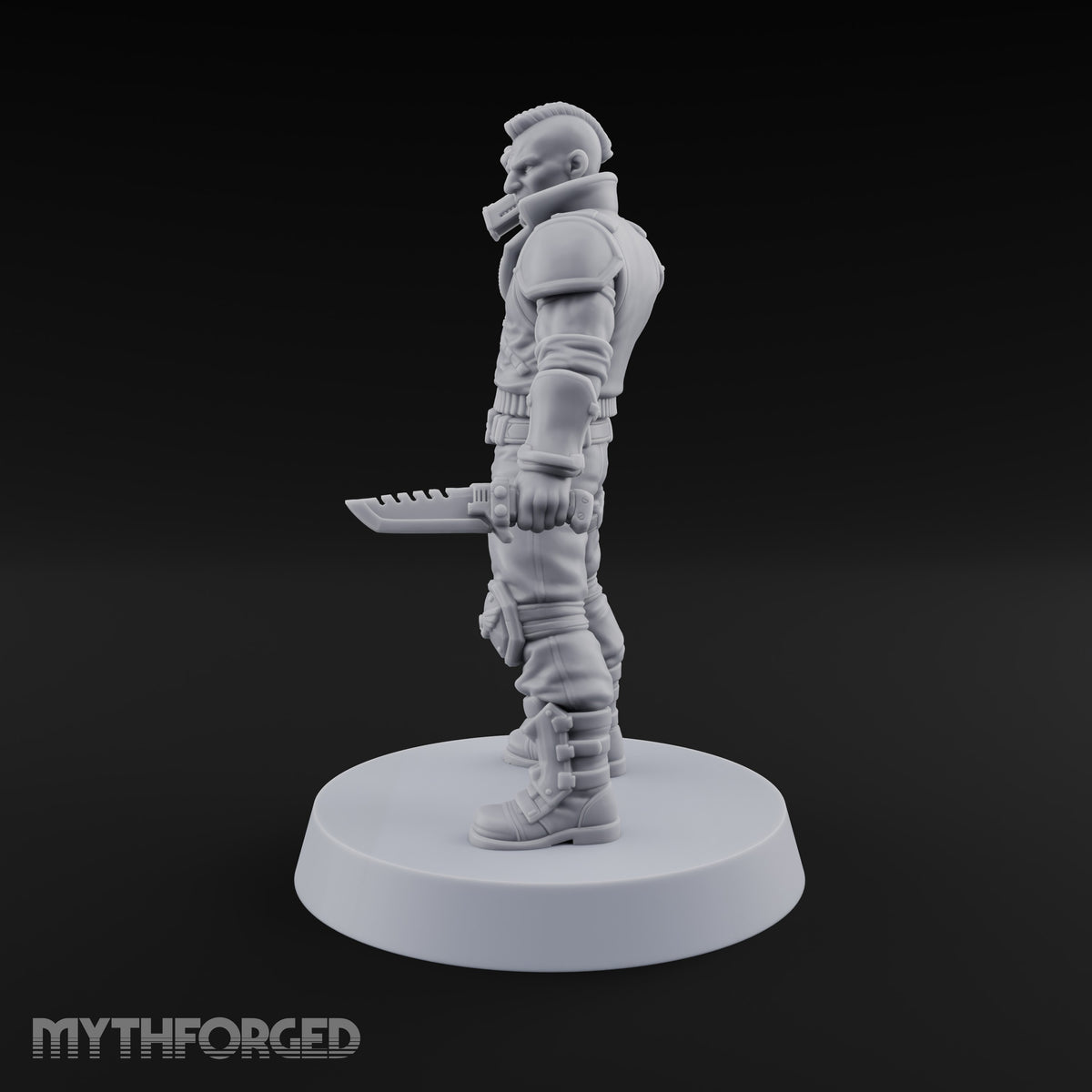 Rookies With Loaded Attitude Human Raider A — Auto Pistol & Combat Knife