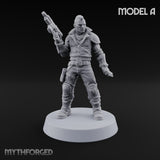 Rookies With Loaded Attitude Human Raiders — A · Auto Pistol & Combat Knife + Plasma Pistol & Combat Knife + Stubber Pistol & Combat Knife
