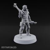Rookies With Loaded Attitude Human Raider A — Spiked Pipe & Cleaver