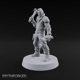Rookies With Loaded Attitude Human Raider A — Spiked Pipe & Cleaver