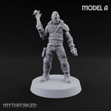 Rookies With Loaded Attitude Human Raider A — Spiked Pipe & Cleaver