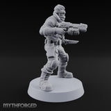 Rookies With Loaded Attitude Human Raider B — Plasma Pistol & Combat Knife