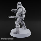 Rookies With Loaded Attitude Human Raider B — Plasma Pistol & Combat Knife