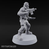 Rookies With Loaded Attitude Human Raider B — Rocket Pistol & Cleaver
