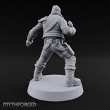 Rookies With Loaded Attitude Human Raider B — Rocket Pistol & Cleaver