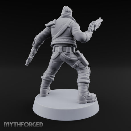 Rookies With Loaded Attitude Human Raider B — Sawn-off Shotgun & Auto Pistol