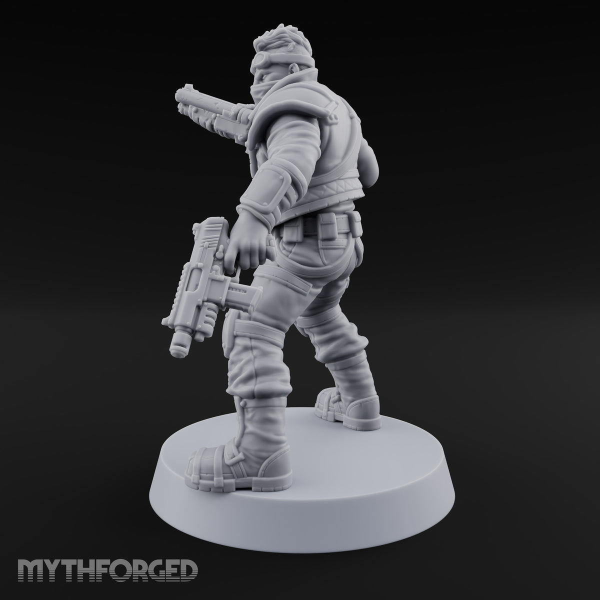 Rookies With Loaded Attitude Human Raider B — Sawn-off Shotgun & Auto Pistol