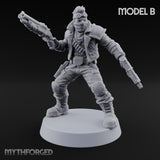 Rookies With Loaded Attitude Human Raider B — Sawn-off Shotgun & Auto Pistol