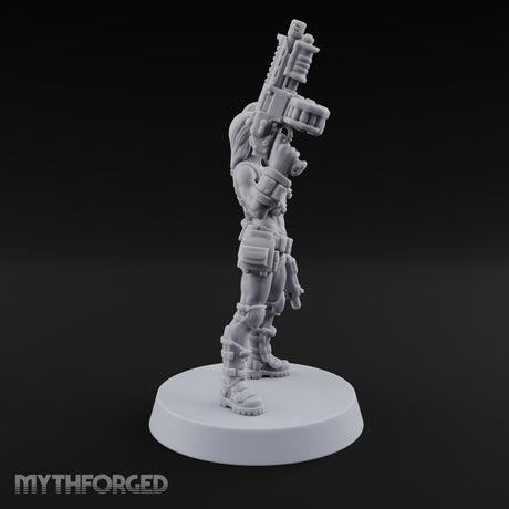 Rookies With Loaded Attitude Human Raider C — Battle Shotgun & Rocket Pistol