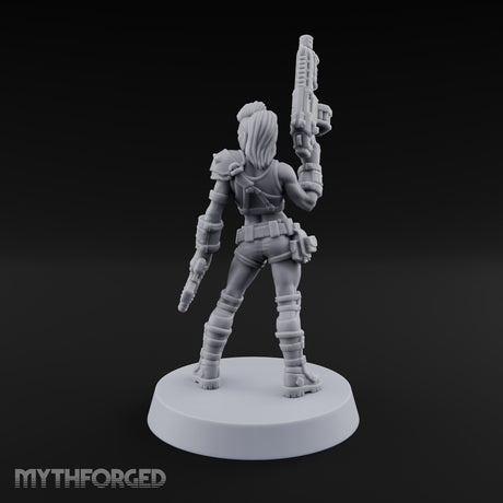 Rookies With Loaded Attitude Human Raider C — Battle Shotgun & Rocket Pistol