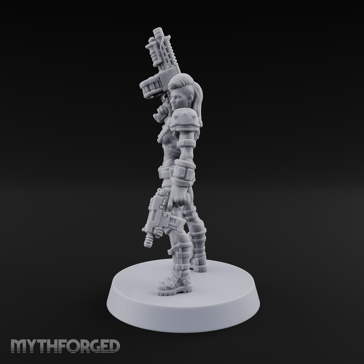 Rookies With Loaded Attitude Human Raider C — Battle Shotgun & Rocket Pistol